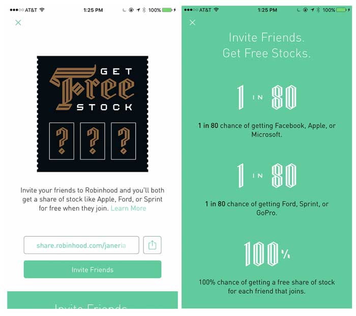 アメリカで大人気！株売買アプリのロビンフッドRobinhood。今なら無料で株をもらえます！詳しくはこちら！