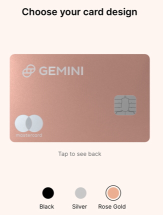 Geminiで仮想通貨をキャッシュバック
